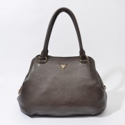 2014 Prada Original Calfskin Leather Tote Bag BR4386 in Coffee XZ VS04176