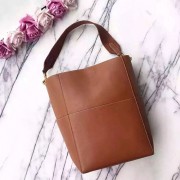 AAA Celine Sangle Seau Bag in Natural Calfskin Tan 240710 VS00380