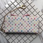 AAA Louis Vuitton Monogram Multicolore Insolite Wallet White M93754 VS08079