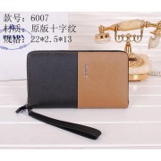 AAA Prada Original Saffiano Leather Clutch P6007 Wheat VS08300