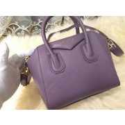 Best Givenchy mini Antigona Bag Goat Leather G1900 Purple VS09644