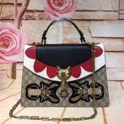 Best Imitation Gucci Broche GG Supreme Top Handle Bag 466432 VS05569