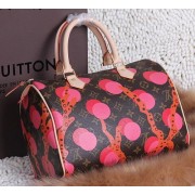 Best Louis Vuitton Monogram Canvas SPEEDY 30 RAMAGES M41527 Rose VS05584