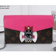Best Louis Vuitton TRIBAL MASK CHAINE WALLET Monogram M60797 Rose VS00507