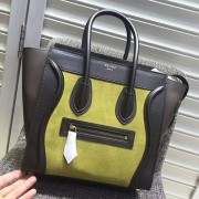 Best Quality Celine Micro Luggage Original Leather Green CL180920 VS04815