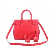 Best Quality Copy Yves Saint Laurent Classic Sac De Jour Bag in Original Leather 7102S Red VS03518