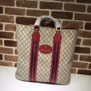 Best Quality Gucci GG Supreme Tote Red 473870 VS08090