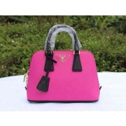 Best Quality Prada Saffiano Leather Two Handle Bag BL0838P Rose VS05627