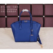Best Quality Replica Prada Original Grainy Leather Tote Bag BN8092 Royal VS07887