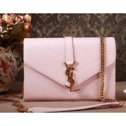 Best Yves Saint Laurent Classic Monogramme Flap Bag Y5479 Pink VS02312