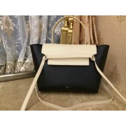 Celine Belt Bag Original Leather C3346 Black&OffWhite VS03247