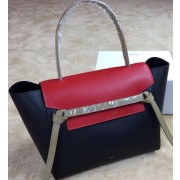 Celine Belt Bag Original Leather CLT98312M Black&Red&Khaki VS03126