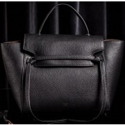 Celine Belt Bag Original Litchi Leather CL3345M Black VS00266
