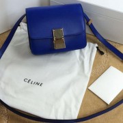 Celine Classic Box mini Flap Bag Smooth Leather C11041T Royal VS00684