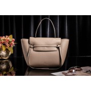 Celine Fall 2015 Belt Bag 3345 in Light Khaki Oroginal Clemence Leather VS01581