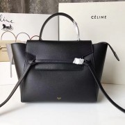 Celine Grained Calfskin Belt Bag Black C010704 VS01951