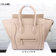 Celine Luggage Mini Tote Bag Original Leather Ci3308 Beige VS02479