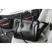 Celine Luggage Phantom Tote Bag Smooth Leather CT103 Black VS07996