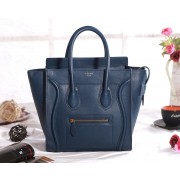 Celine Micro Luggage 3307 in Dark Blue Original Leather VS02520