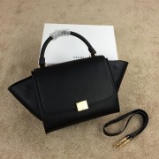 Celine mini Trapeze Bag Original Leather CL005 Black VS00653