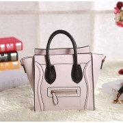 Celine Nao Luggage 3309 in Pink with Black Original Leather VS05807