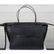 Celine Ring Bag Smooth Calfskin Leather 176203 Black VS02024