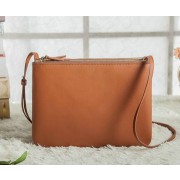 Celine Trio Crossbody Messenger Bag C3000 Wheat VS06717
