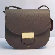 Celine Trotteur Bag Calfskin Leather CTA8002 Khaki VS07466
