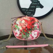 Cheap Imitation Gucci GG Blooms Mini Chain Bag 409535 Pink VS02166