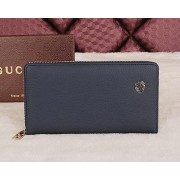 Cheap Replica Gucci Original Grainy Leather Clutches G18012B Royal VS02906