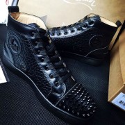 Christian Louboutin Louis Spikes Flat Black CL1240 VS02567