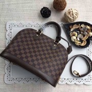 Copy Louis Vuitton Damier Ebene Canvas Alma MM Bag N53151 VS02416