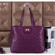 Copy Louis Vuitton Monogram Empreinte Tote Bag M43111 Purple VS08745