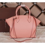 Copy Louis Vuitton Veau Cachemire LOCKIT PM Tote Bag M94594 Pink VS01138