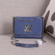 Copy Louis Vuitton Wave Epi Leather Twist MM M50380 Denim VS02518