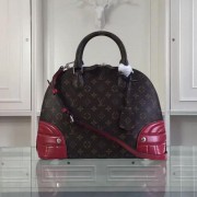 Copy Luxury Louis Vuitton Monogram Canvas ALMA PM Bag M50480 Burgundy VS05916
