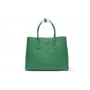 Copy Prada BN2756 Green Saffiano Calfskin Leather Tote Bag VS01889