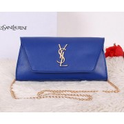 Copy Saint Laurent Small Betty Bag Calf Leather Y7139 Royal VS03153