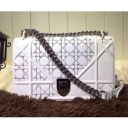 Copy Top Dior Spring 2015 Flap Bag D0633 Wheat VS03818