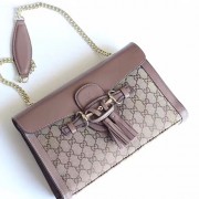Copy Top Gucci GG Supreme Chain Shoulder Bag 295402 VS08304