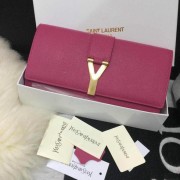 Copy YSL Chyc Travel Case Original Leather 302101 Rose VS02061