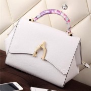 Designer Hermes Stirrup Top Handle Bag H30560 White VS04474