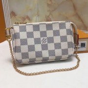 Designer Replica Louis Vuitton Damier Azur Canvas Mini Pochette Accessoires N58010 VS09519