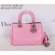 Dior mini Diorissimo Bag Smooth Leather CD0525 Pink VS06694