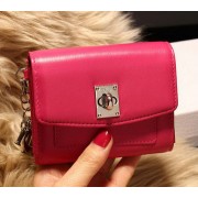 Dior Twist Rendez-Vous Wallet Smooth Calfskin M3160 Rose VS03637