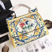 Dolce&Gabbana Medium Sicily Bag Yellow DG060411 VS05552