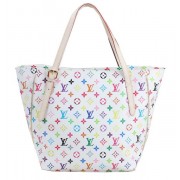 Fake 1:1 Louis Vuitton Monogram Multicolore Voltaire M41208 White VS05492