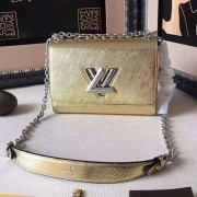 Fake Best Louis Vuitton Epi Leather Twist MM Gold M50280 VS03143
