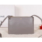 Fake Celine Trio Calfskin Leather Shoulder Bag C27002 Khaki VS00140