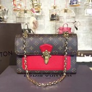 Fake Cheap Louis Vuitton Monogram Canvas Victoire Bag Red M41731 VS09885